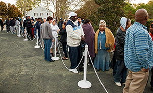 Lining up for dental care