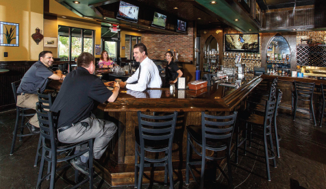Patrons Know the Owner on Authentic Irish Pub