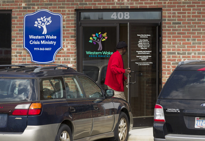 The new 3,600-square-foot facility enables the nonprofit to store more food and expand its services to clients. 