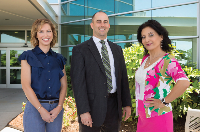 Erica Aday, Jason Grantham and Bearta Al-Chacar