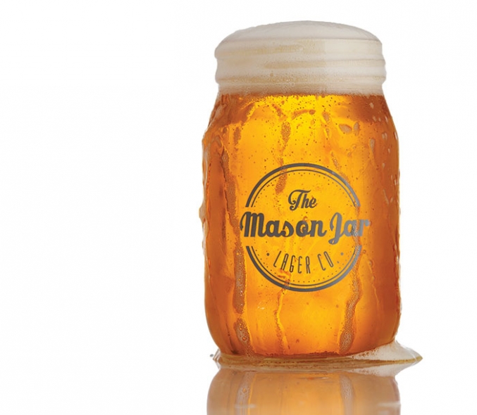 Mason Jar Lager Company, Happy Place Golden Lager Cary Magazine