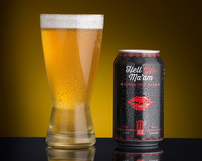 Hell Yes Ma’am Belgian Golden Ale from Raleigh Brewing Company Cary