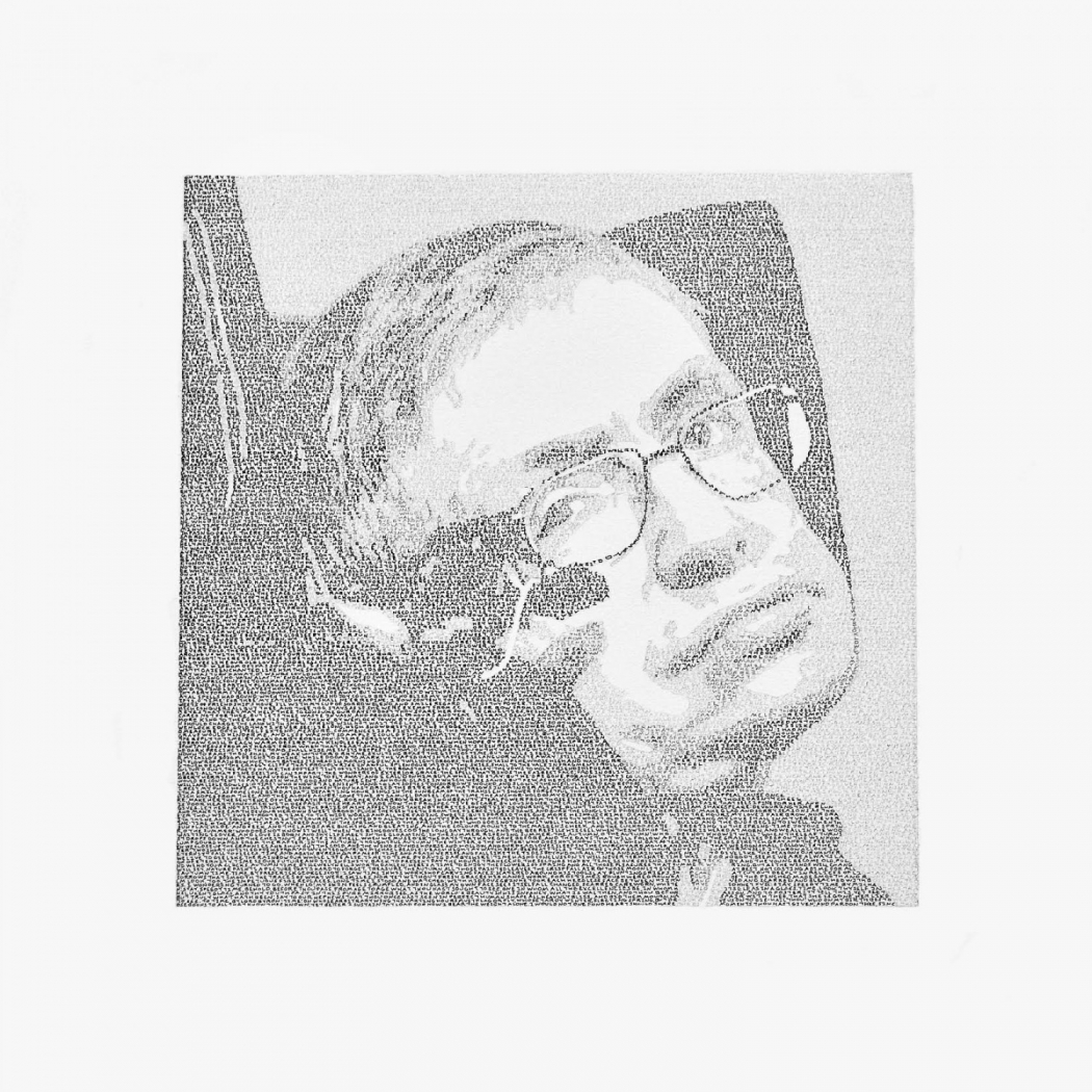 Stephen Hawking Drawing by Daniel Karotka | Saatchi Art