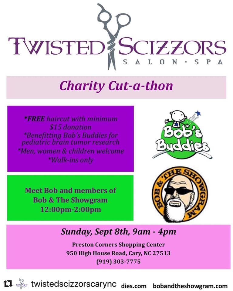 Twisted Scizzors & Bob's Buddies Cut-A-Thon