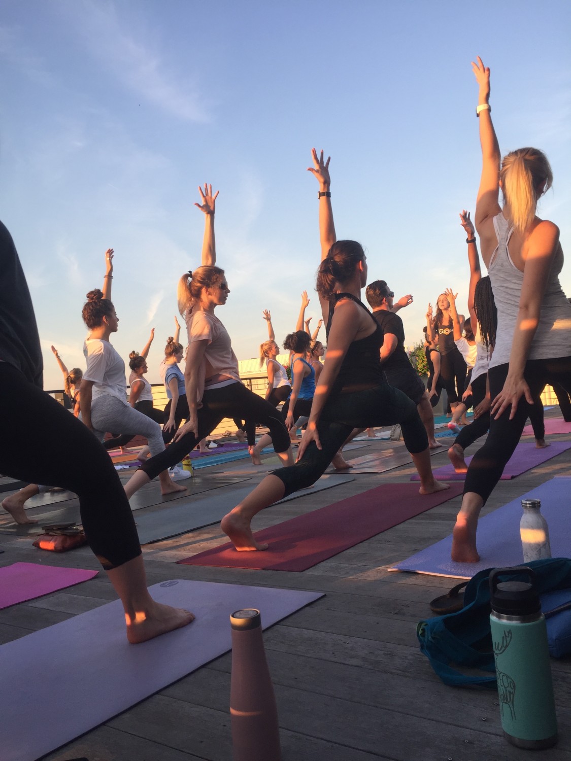 lululemon outdoor yoga