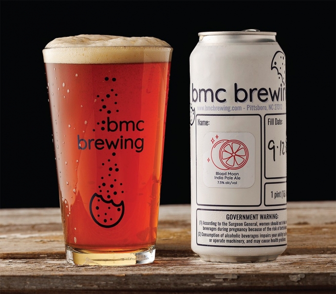 Liquid Assets Blood Moon India Pale Ale by bmc brewing Cary Magazine