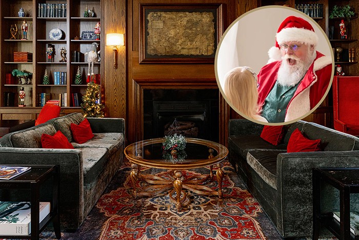 2022: Visit Santa at The Somerset Collection - Luxurious Holiday Photos