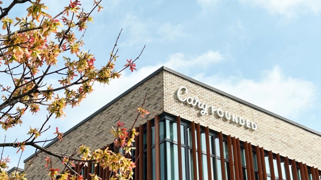 Exterior of Cary Founded coworking space